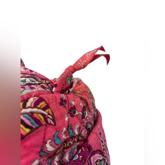 Vera Bradley Call Me Coral Quilted Duffel Weekender Bag - Picture 3 of 6